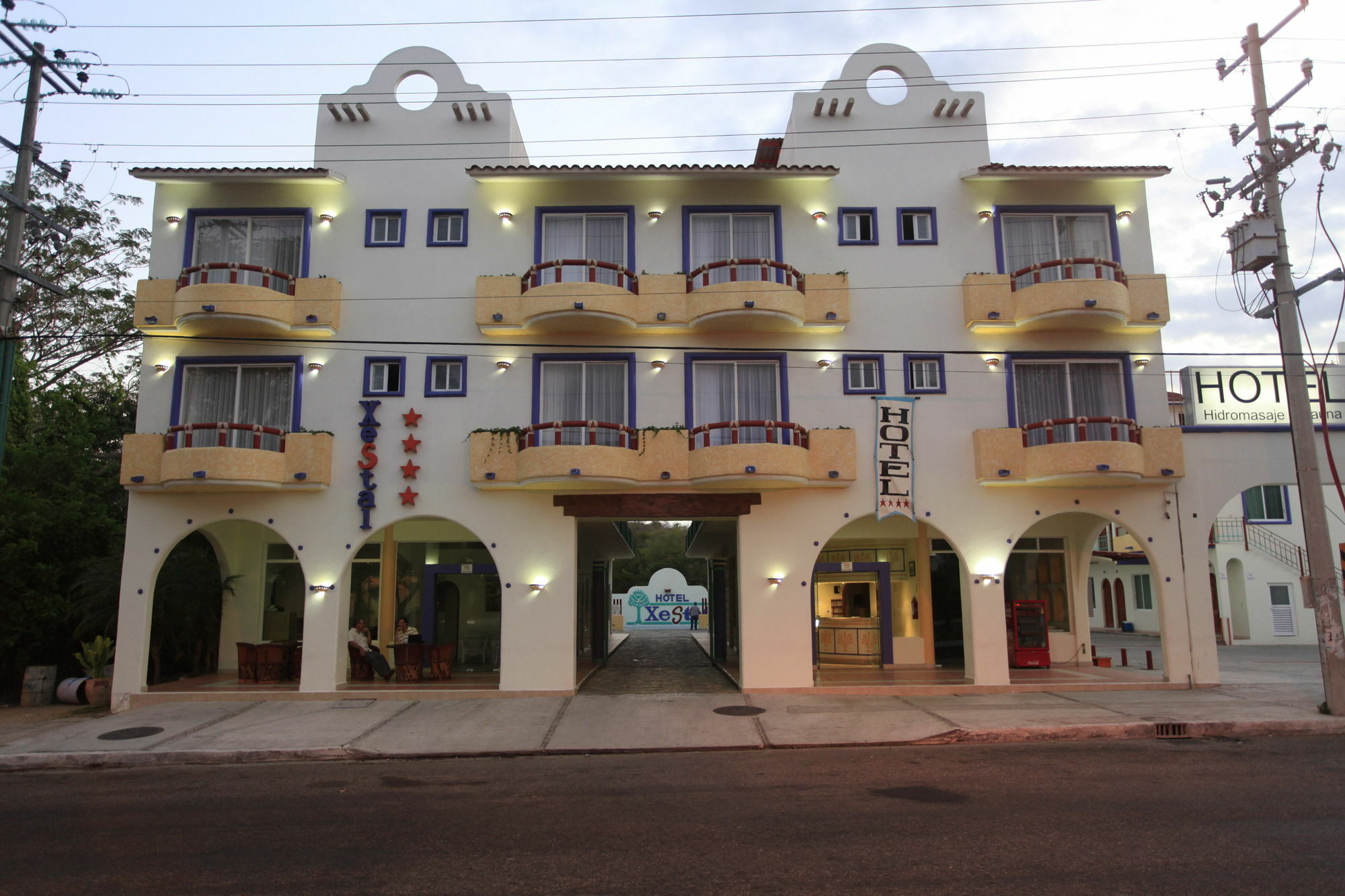 سانتا كروز هواتولكو Hotel Xestal المظهر الخارجي الصورة